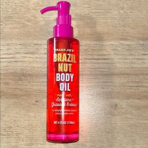 Unopened Trader Joe’s body oil